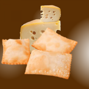 Empanadas de QUESO  tipo coctel PARA FREIR caja 48 unidades